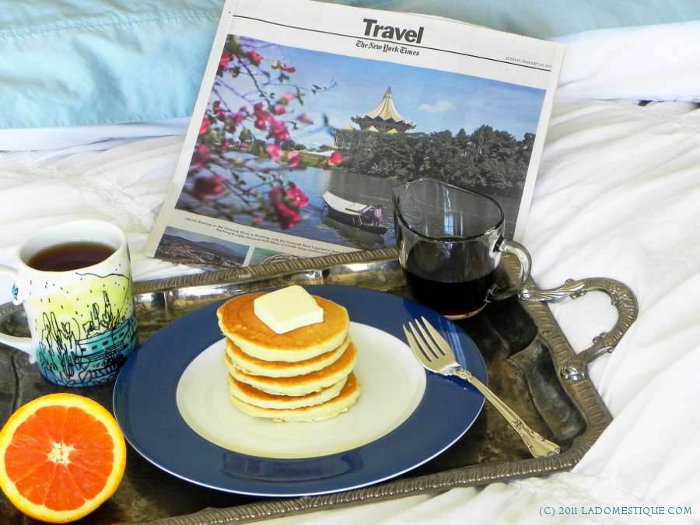 Friday: Breakfast in Bed