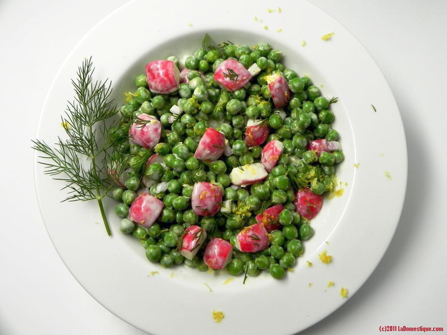 Radishes & Peas