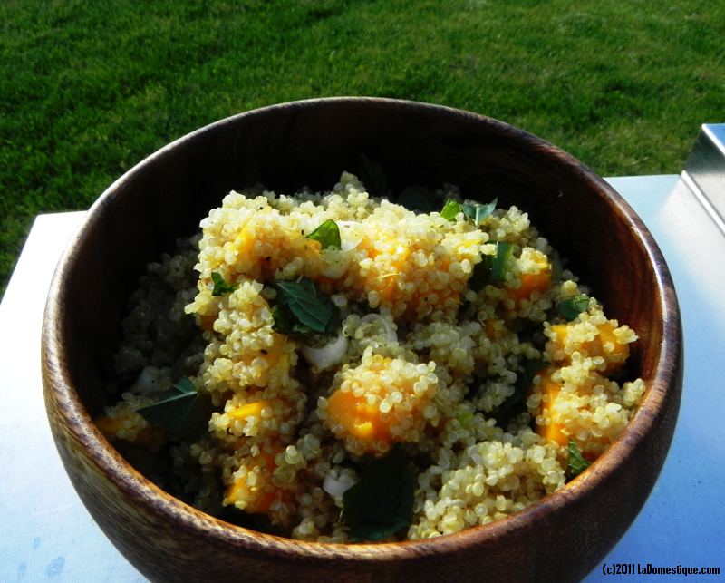 Quinoa Salad (c)2011 LaDomestique.com Quinoa Salad (c)2011 LaDomestique.com