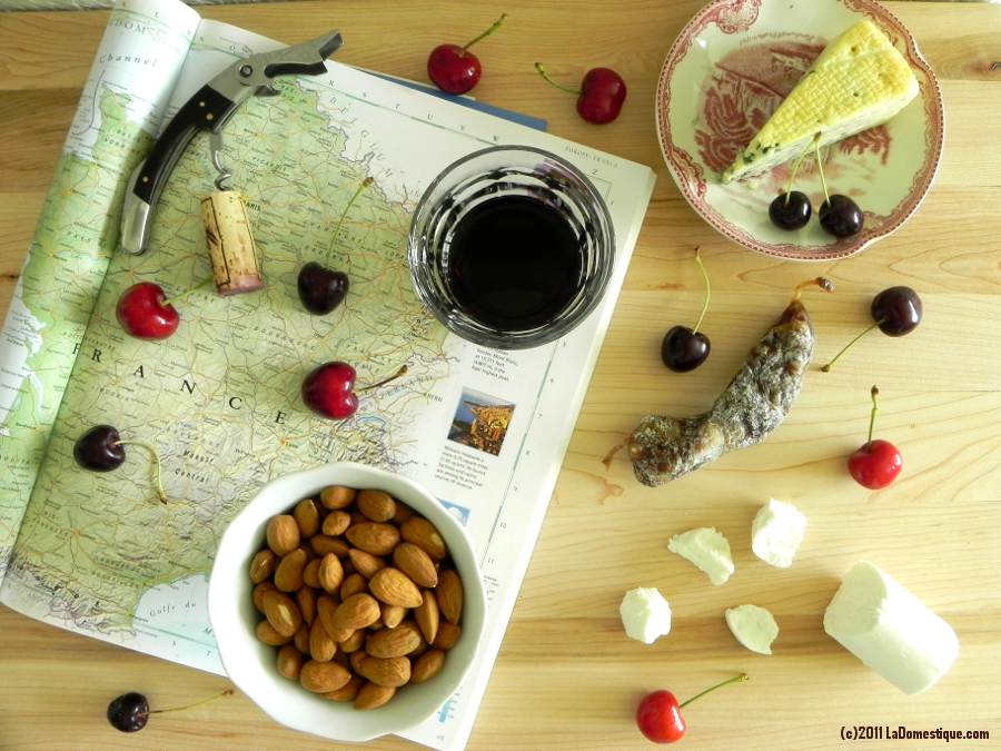 Cherries, Charcuterie, Wine & Le Tour de France