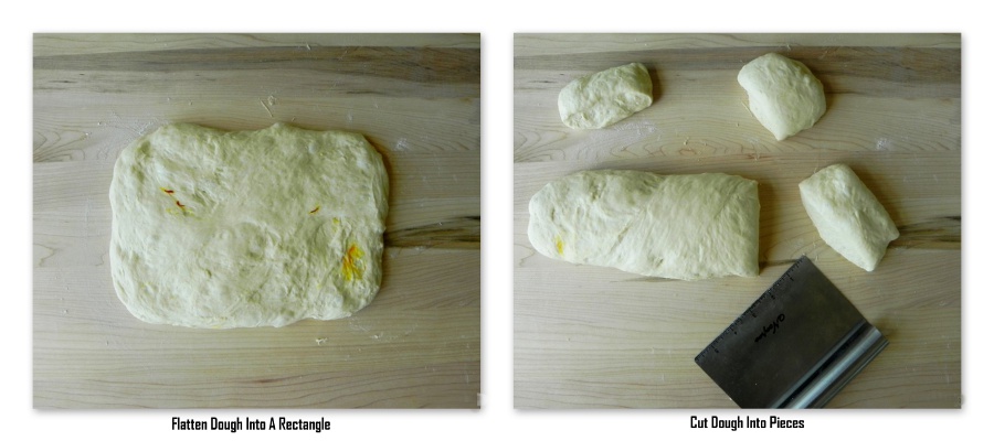 Saffron Rolls - Shape And Cut (c)2011 LaDomestique.com Saffron Rolls - Shape And Cut (c)2011 LaDomestique.com