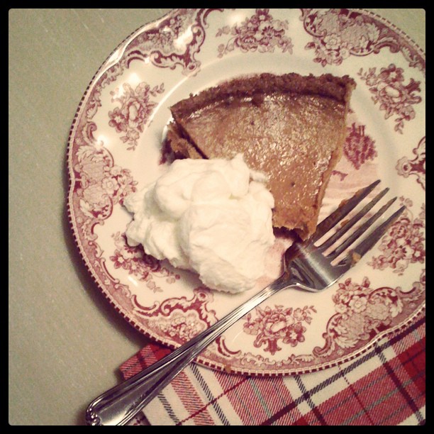 Instagram Photo of Pumpkin Pie (c)2011 LaDomestique.com Instagram Photo of Pumpkin Pie (c)2011 LaDomestique.com