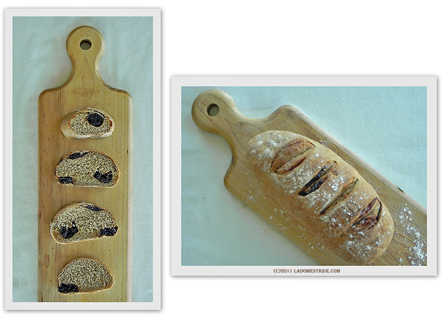 Cardamom & Prune Bread (c)2011 LaDomestique.com Cardamom & Prune Bread (c)2011 LaDomestique.com