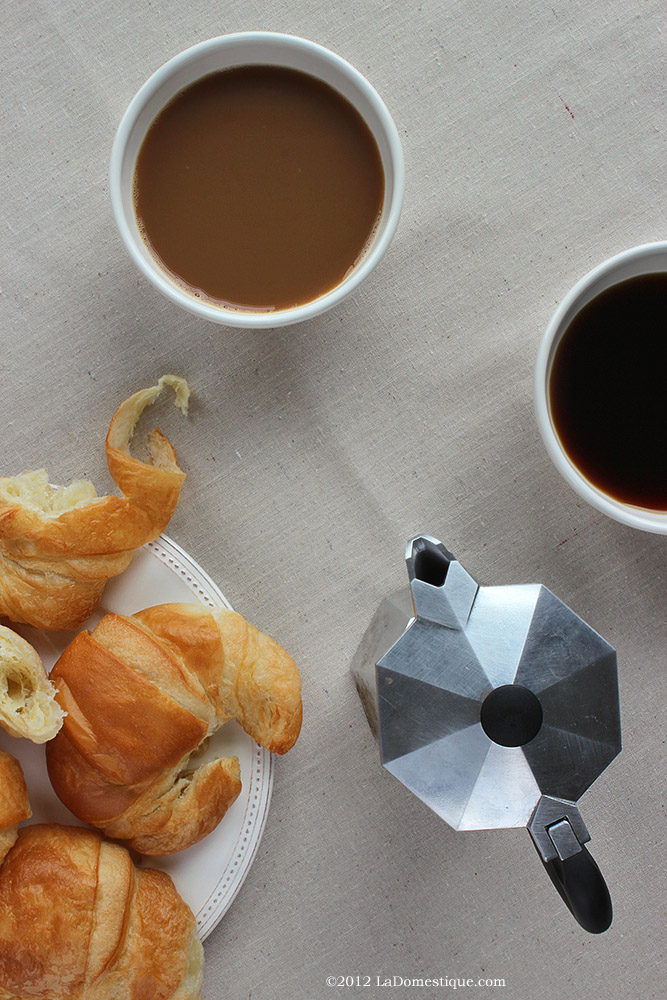 Cafe Au Lait (c)2012 LaDomestique.com