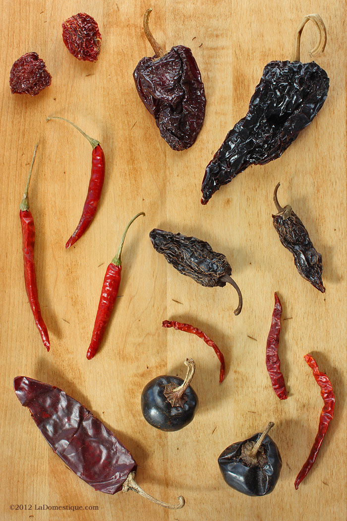 Dried Chili Peppers (c)2012 LaDomestique.com