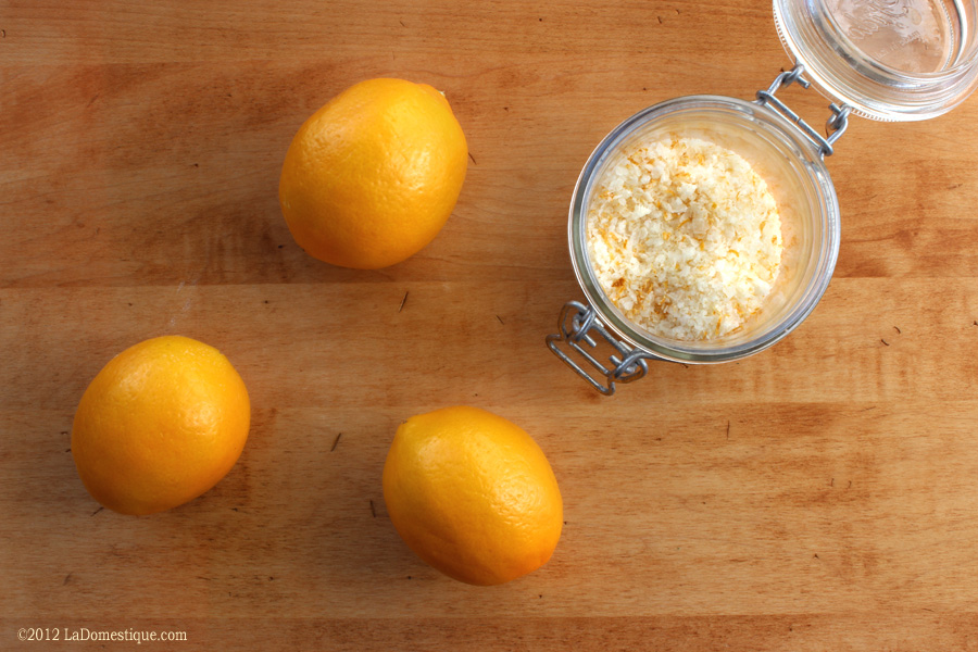 Meyer Lemon Sea Salt (c)2012 LaDomestique.com Meyer Lemon Sea Salt (c)2012 LaDomestique.com