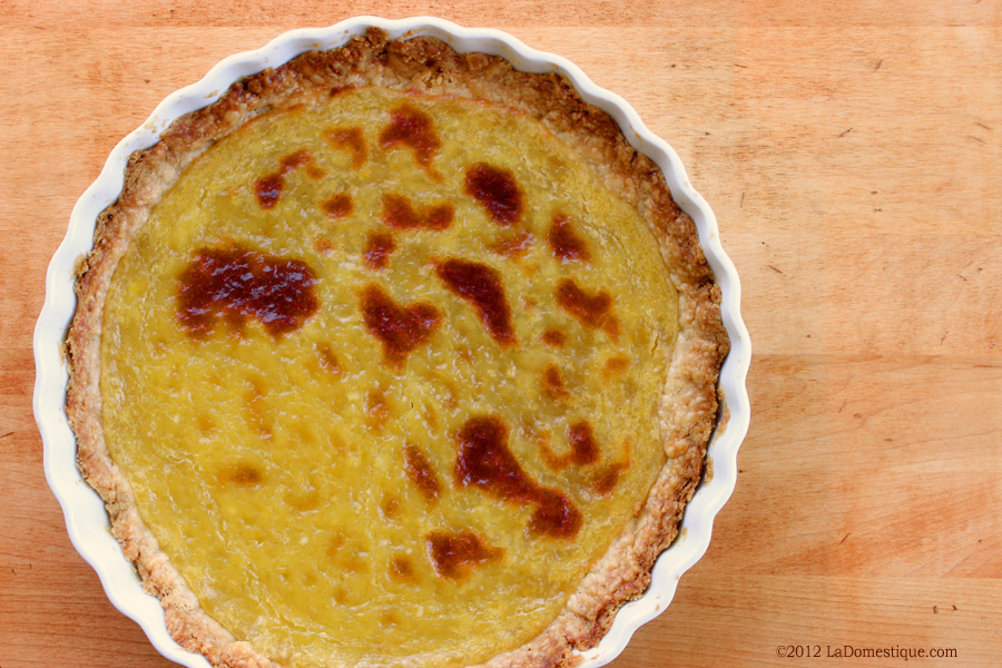 Lemon Curd Tart (c)2012 LaDomestique.com Lemon Curd Tart (c)2012 LaDomestique.com