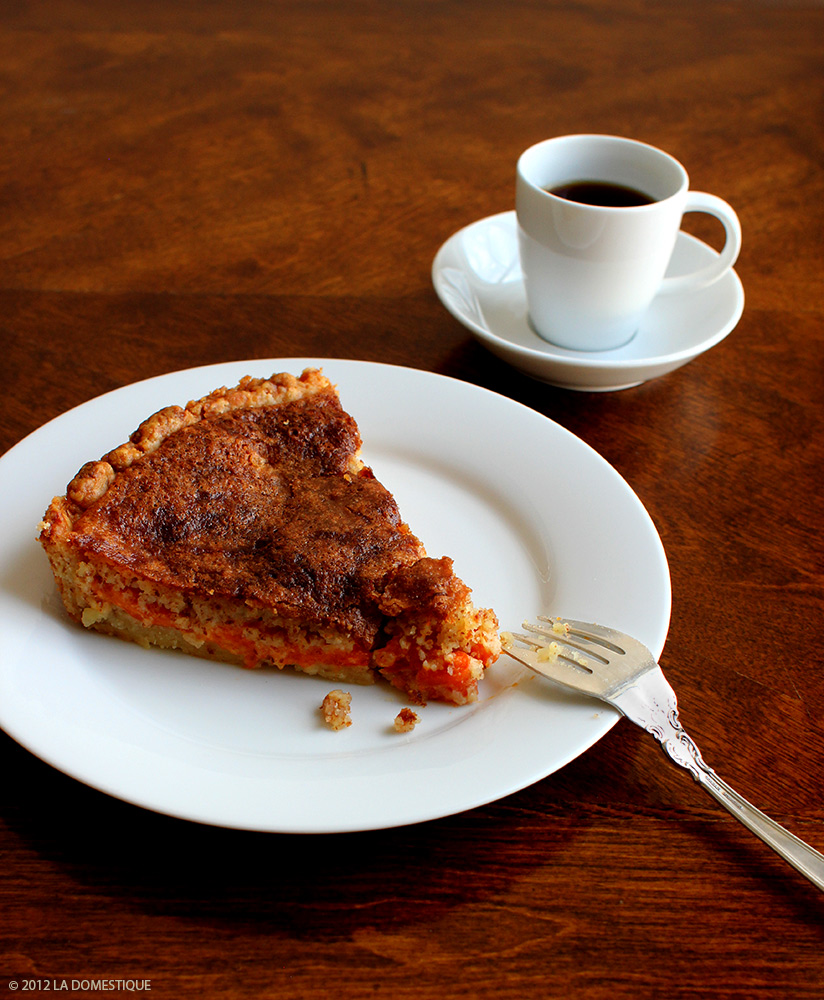 Apricot Frangipane Tart (c)2012 LaDomestique.com Apricot Frangipane Tart (c)2012 LaDomestique.com