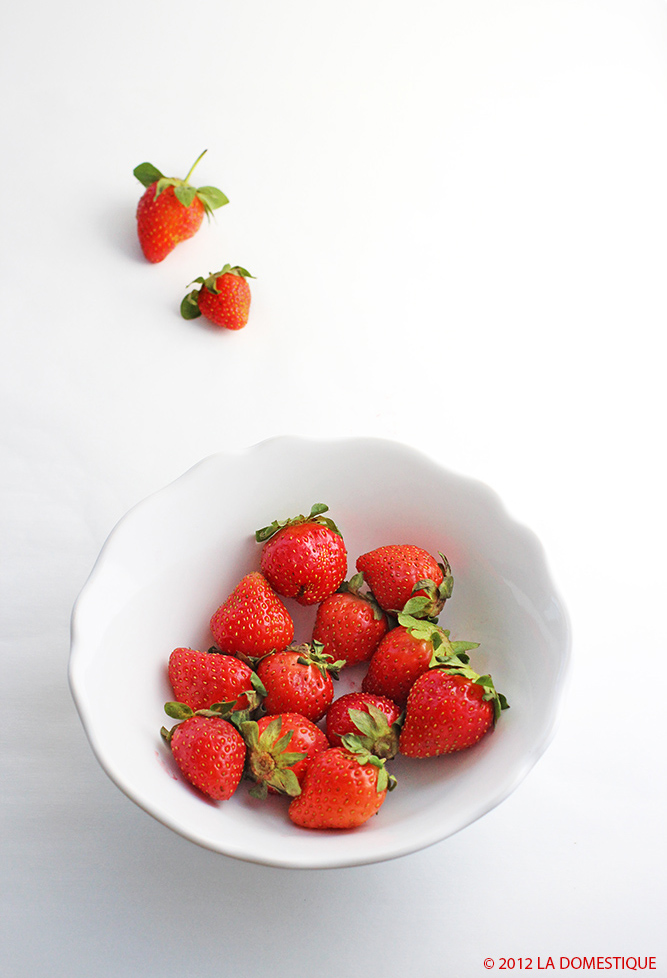 Strawberries from the Farmer's Market (c)2012 LaDomestique.com