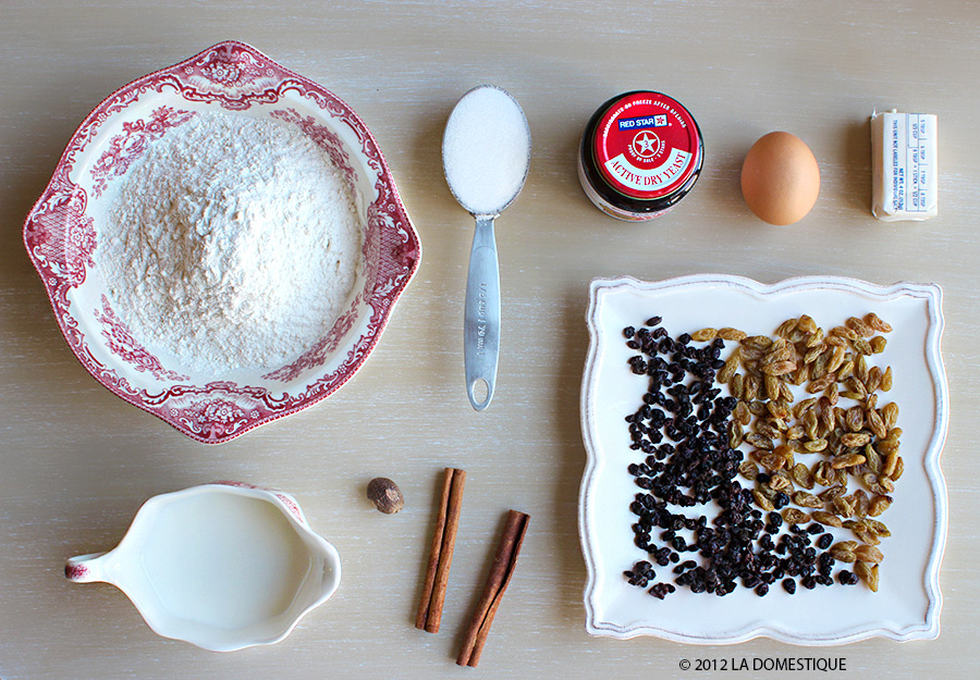 Ingredients for Halloween Barmbrack (c)2012 La Domestique