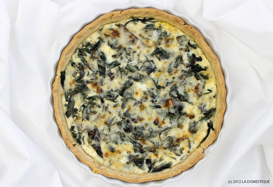 Winter Radicchio Tart