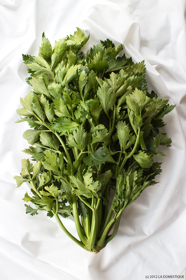 Celery from the Boulder, Colorado Farmers Market (c) 2012 La Domestique Celery from the Boulder, Colorado Farmers Market (c) 2012 La Domestique