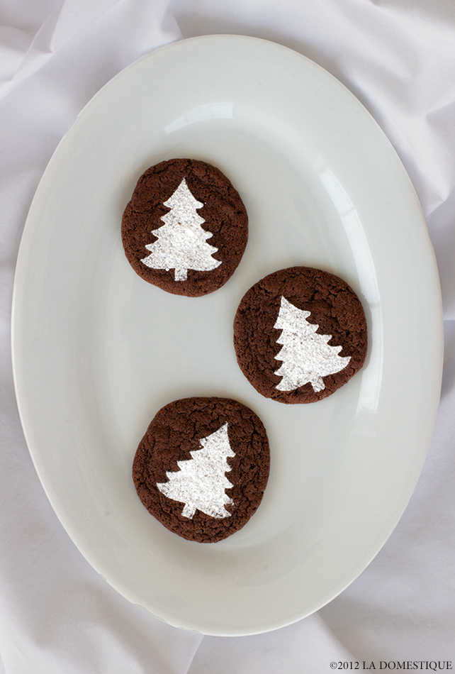 Mint Chocolate Cookies (c)2012 La Domestique