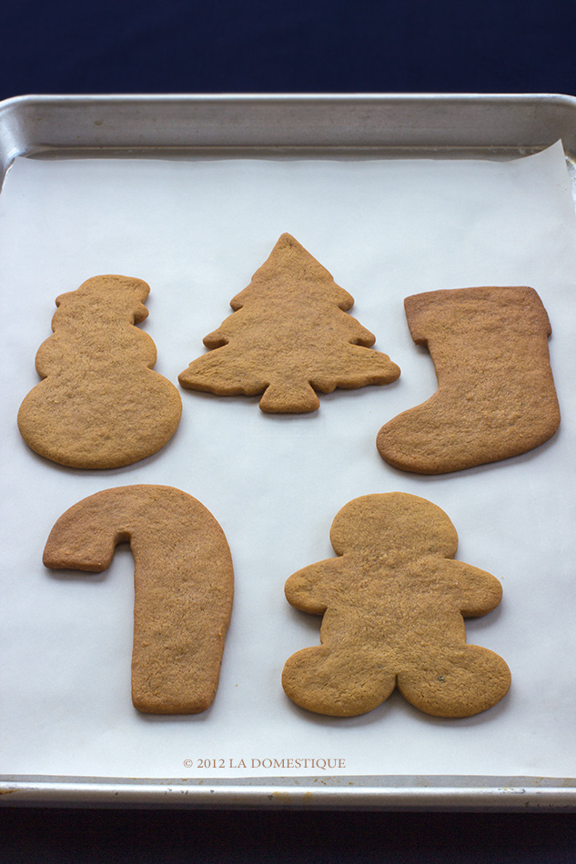 Gingerbread Cookies (c)2012 La Domestique