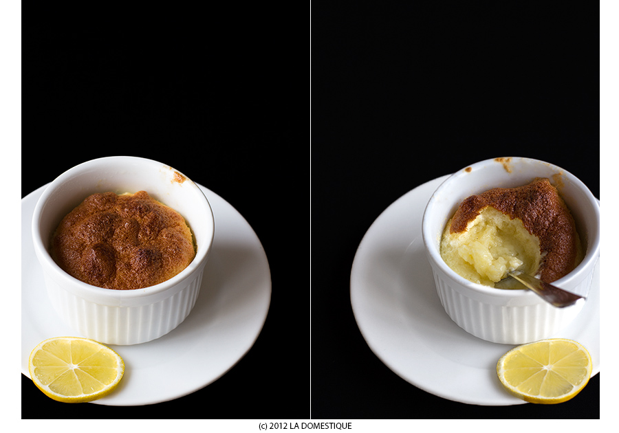 Aunt Mariah's Lemon Sponge Cups (c) 2012 La Domestique Aunt Mariah's Lemon Sponge Cups (c) 2012 La Domestique