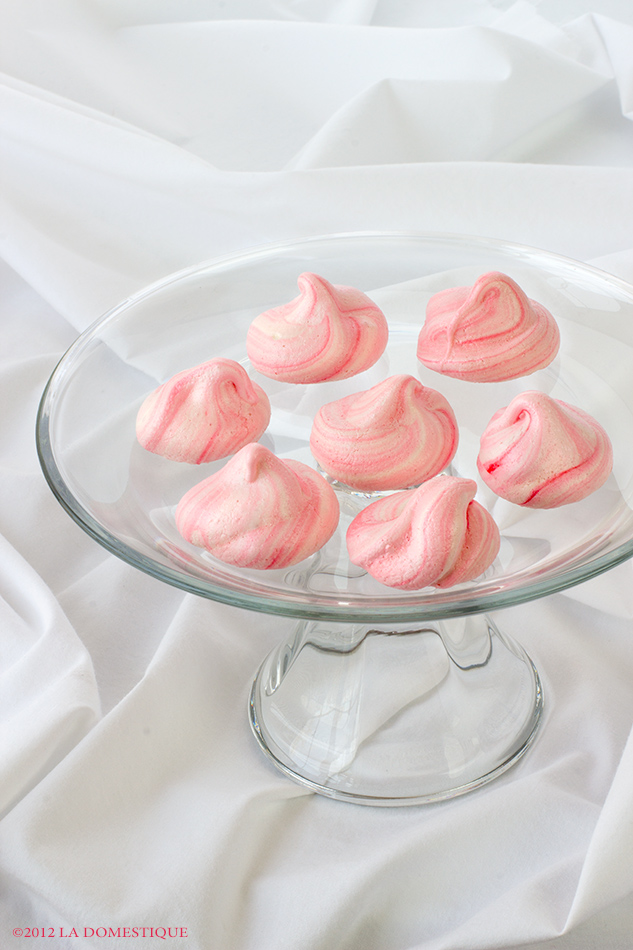 Peppermint Meringues (c)2012 La Domestique