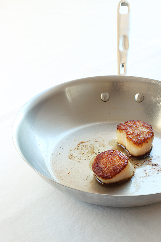 Seared Scallops (c)2013 La Domestique