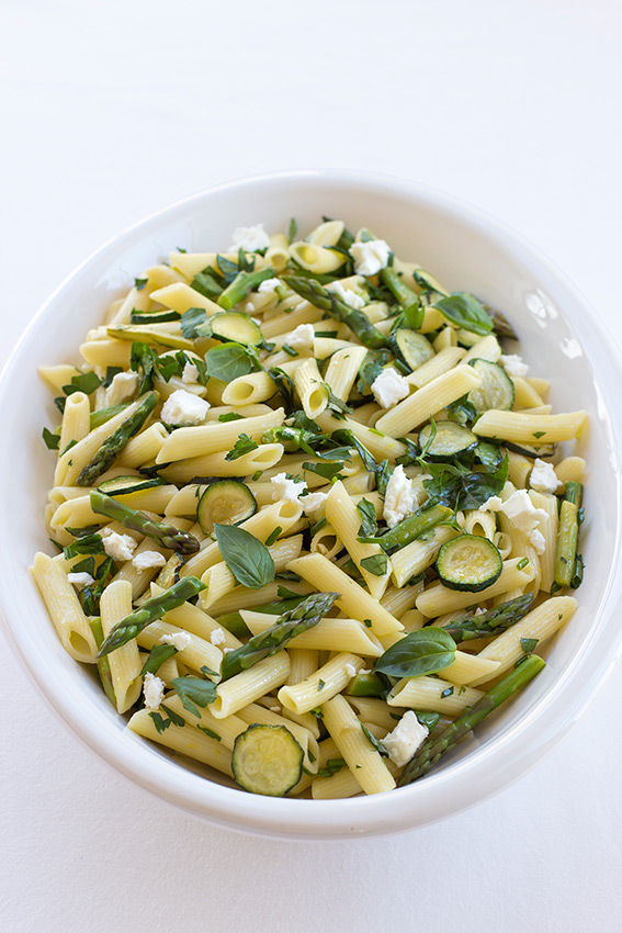 Pasta Primavera (c)2013 La Domestique