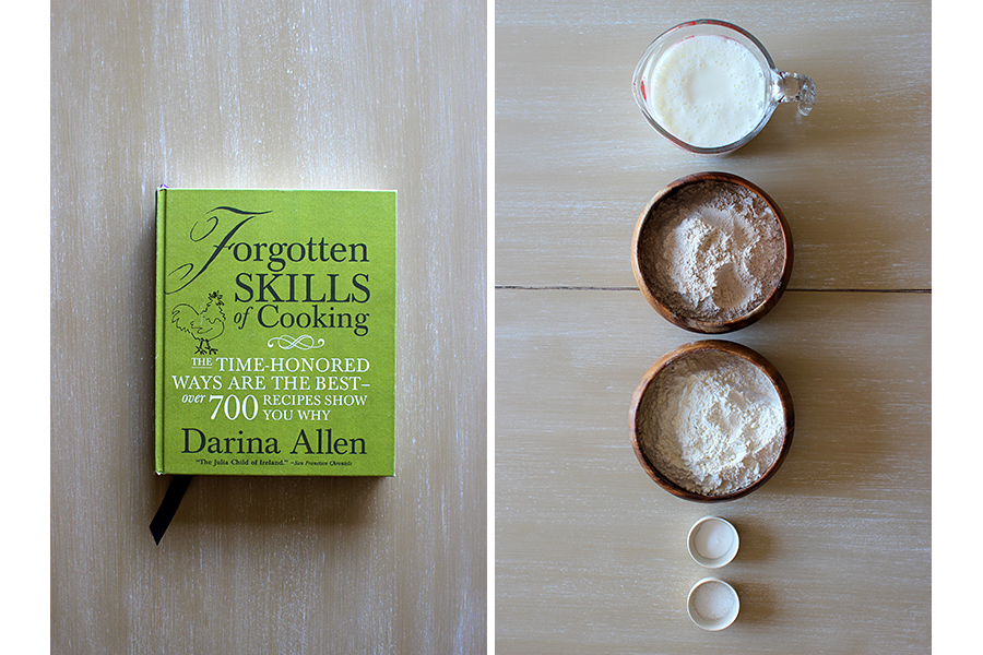 Ingredients for Irish Brown Soda Bread (c)2013 LaDomestique