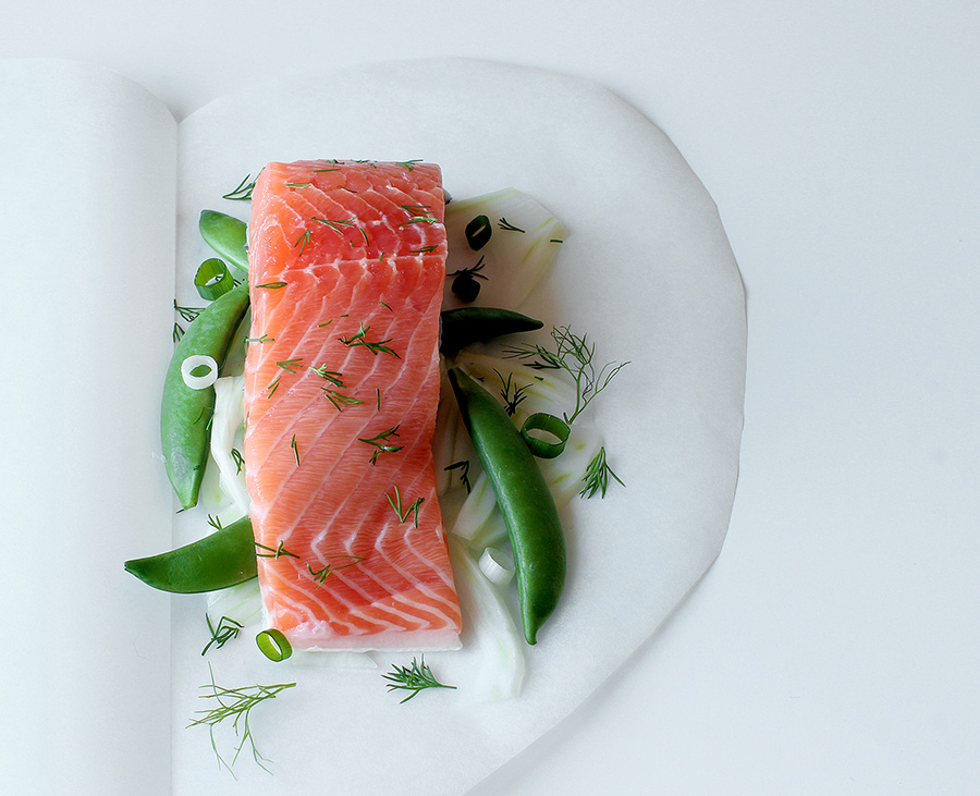 Foolproof Salmon in Parchment ©2014 LaDomestique