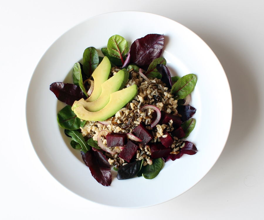 Delicious Detox Beetroot Salad ©2014 La Domestique