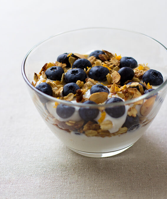 Greetings From Ireland and a Recipe for Blueberry Parfait