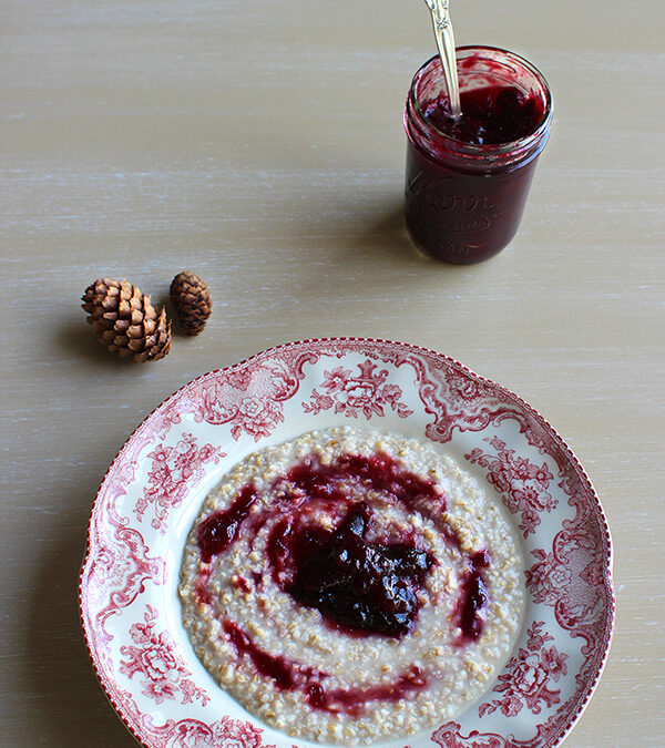 Italian Prune Plum and Cardamom Conserve