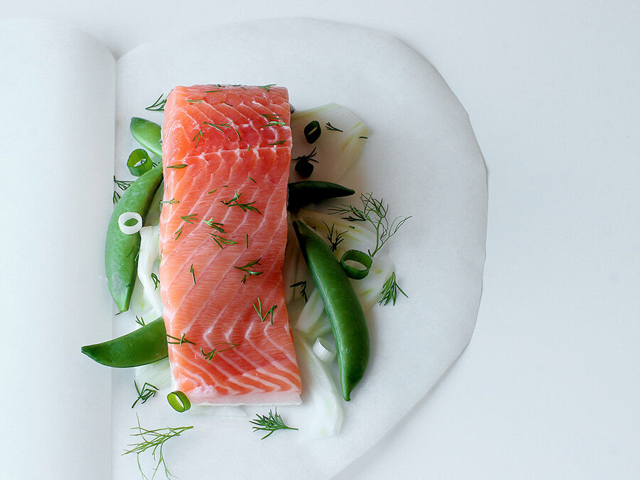 Foolproof Fish: Salmon Cooked in a Parchment Paper Bag