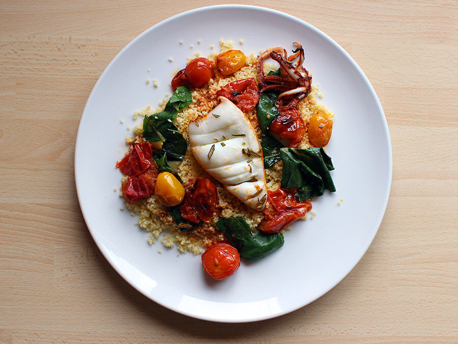 How -To Prepare Whole Squid